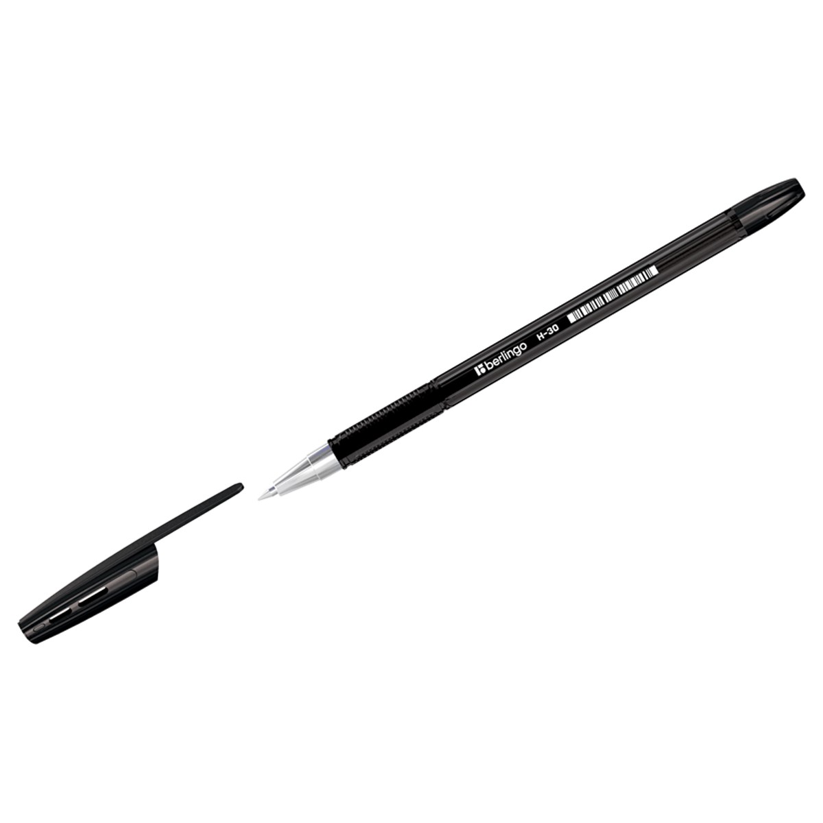 Ручка шариковая Berlingo H-30 черная, 0,7мм
