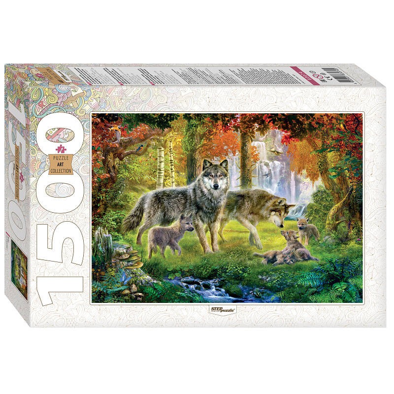Мозаика puzzle 1500 Волки (new)