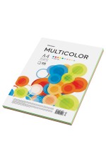 Бумага цветная OfficeSpace Multicolor, А4, 80г/м2, 100л., (10 цветов)