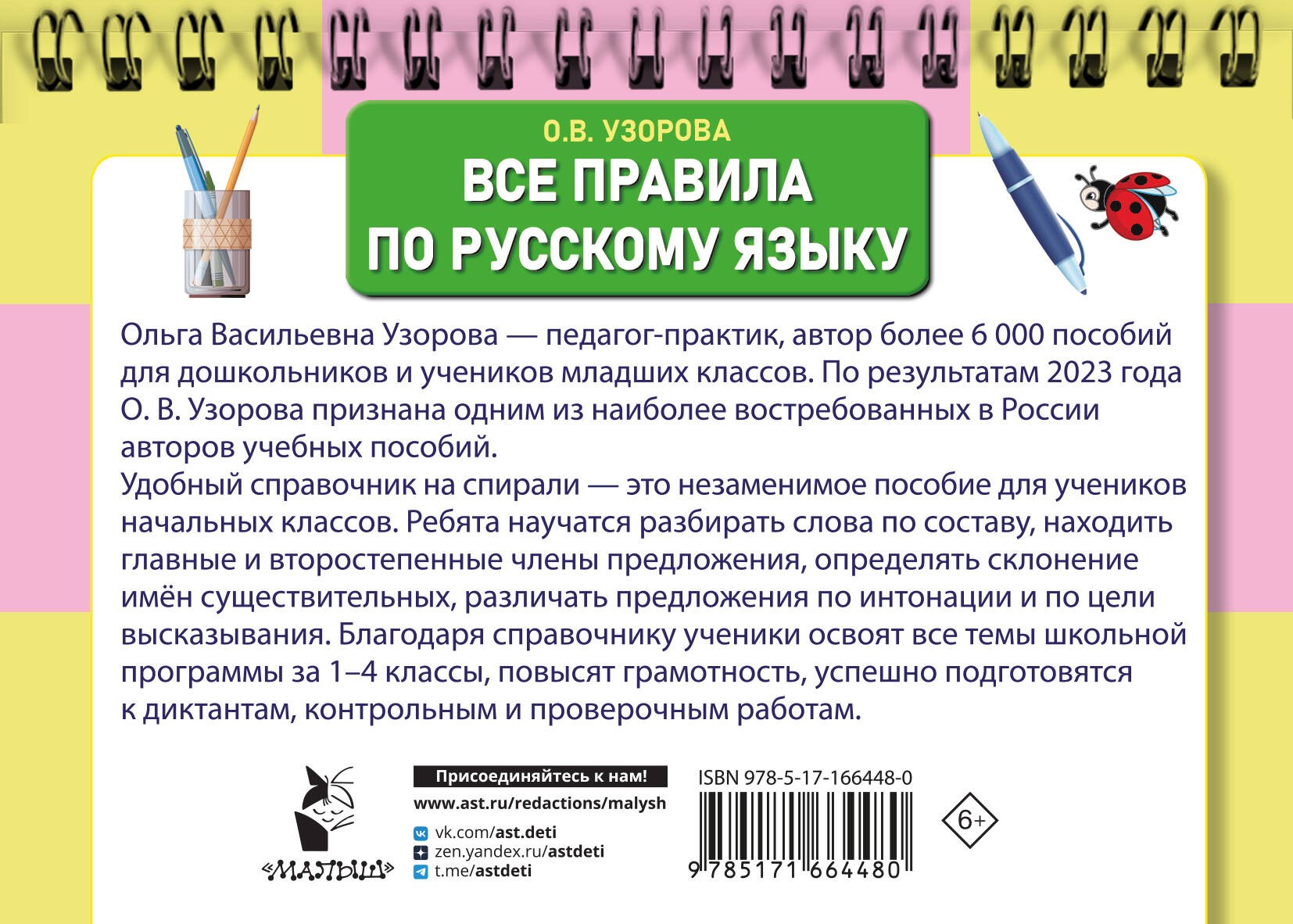 Все правила по русскому языку для начальной школы