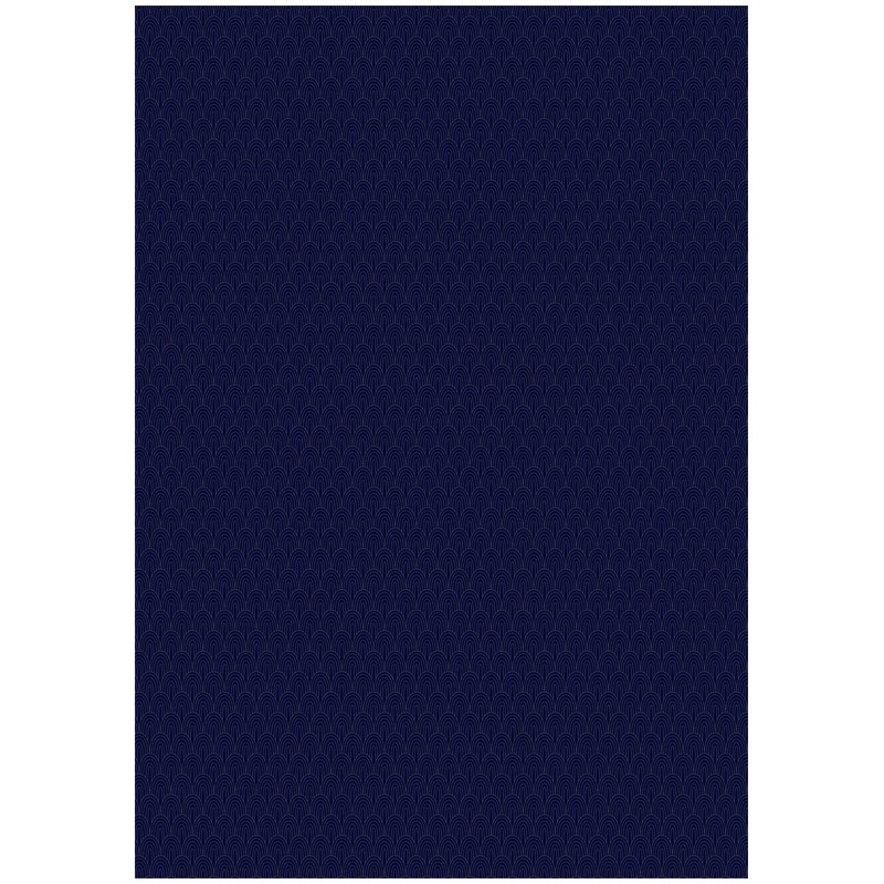 Упаковочная бумага глянц. 70*100см, MESHU Dark blue, 90г/м2