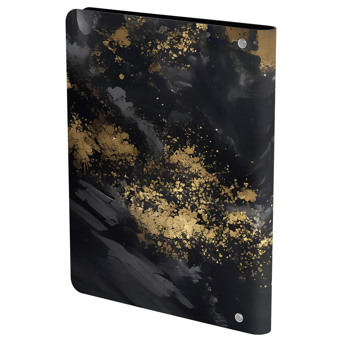 Тетрадь на кольцах А5, 120л., кожзам,  BG Dark forest