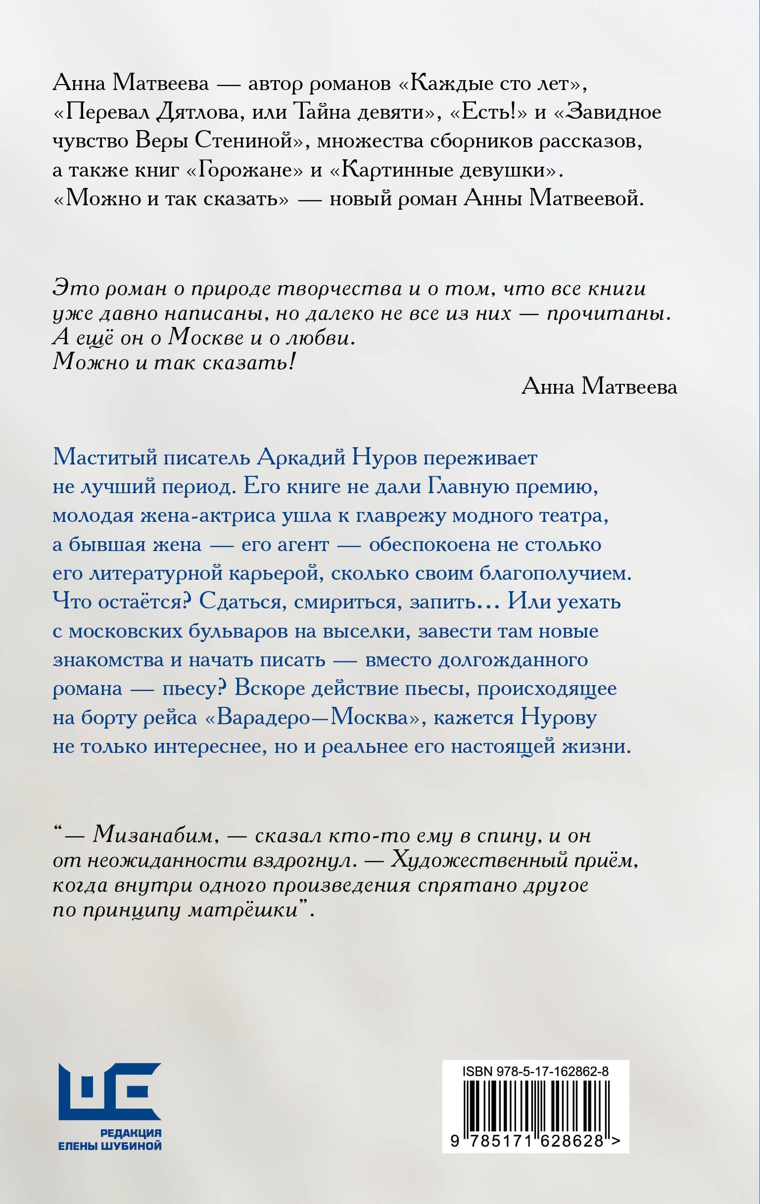 Можно и так сказать : роман-мизанабим