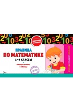 Правила по математике. 1-4 классы