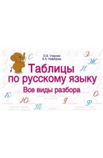 Узорова ОВ Таблицы по русскому языку Все виды разбора