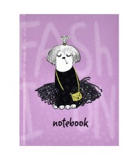 Записная книжка А6 48л лин твобл Модница 61552 Феникс