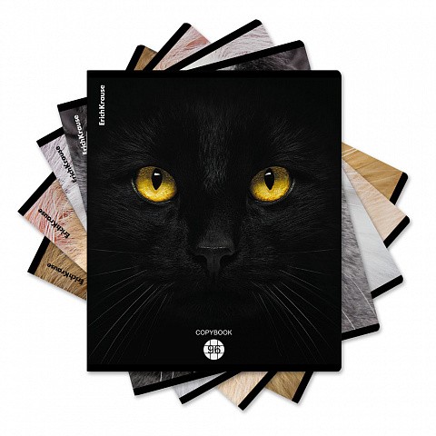 Тетрадь 96л кл Cats 58406 Erich Krause