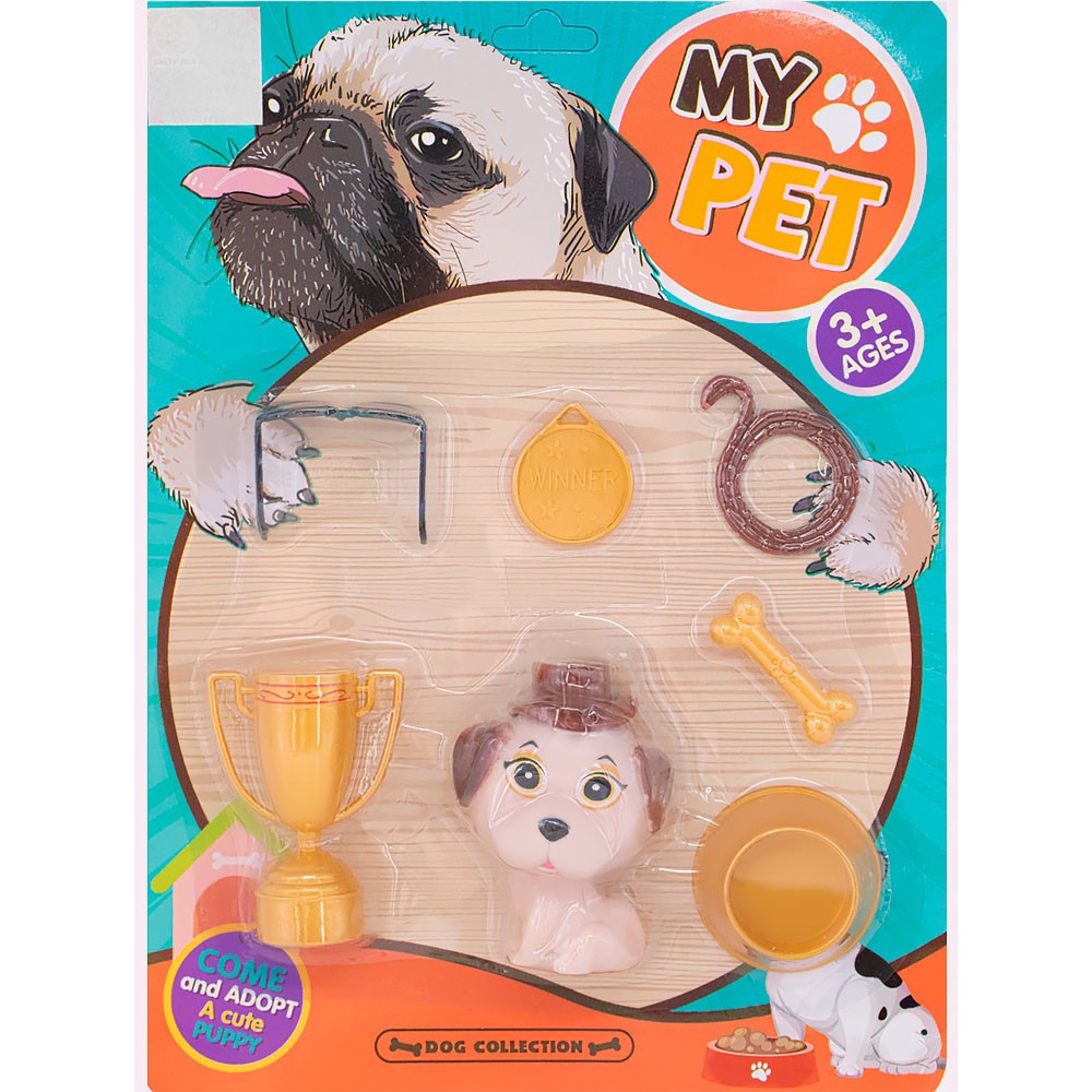 Игр/набор Питомцы с аксесс на блист 933А-5