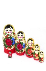 Хохлома Матрёшка 6 в 1 80055