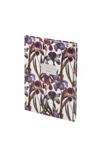 Тетрадь А4 80л кл твобл Flora Ирисы 3-80-060/20 Bruno Visconti