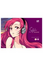 Альбом д/акварели А4 30л склейка Anime style Girl 53149 Art Space
