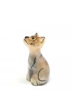 Скульптура из селенита Волк 665022