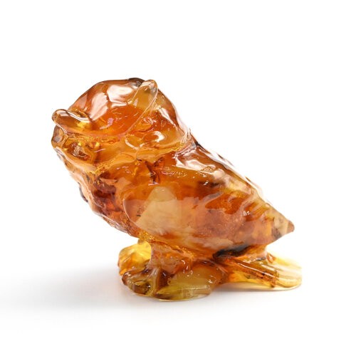 Фигурка с янтарем Филин 1670443