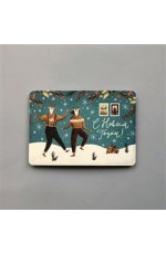 Открытка НГ Танцующие олени