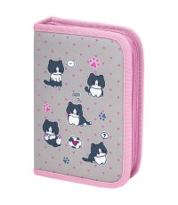 Пенал 1отд Cat patches 272327 Brauberg