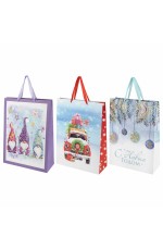 Пакет подар бум 33*13*45 см Новогодний Artpaper XL 592129 Золотая сказка