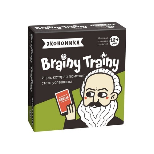 Игра головоломка Экономика Brainy Trainy 