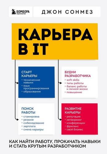 Сонмез Карьера в IT. Как найти работу, прокачать навыки и стать крутым разработчиком 