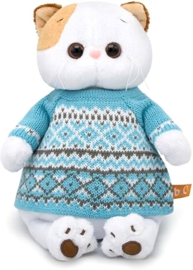 Мягкая игрушка Кошечка Ли-Ли в свитере 27см LK27-033