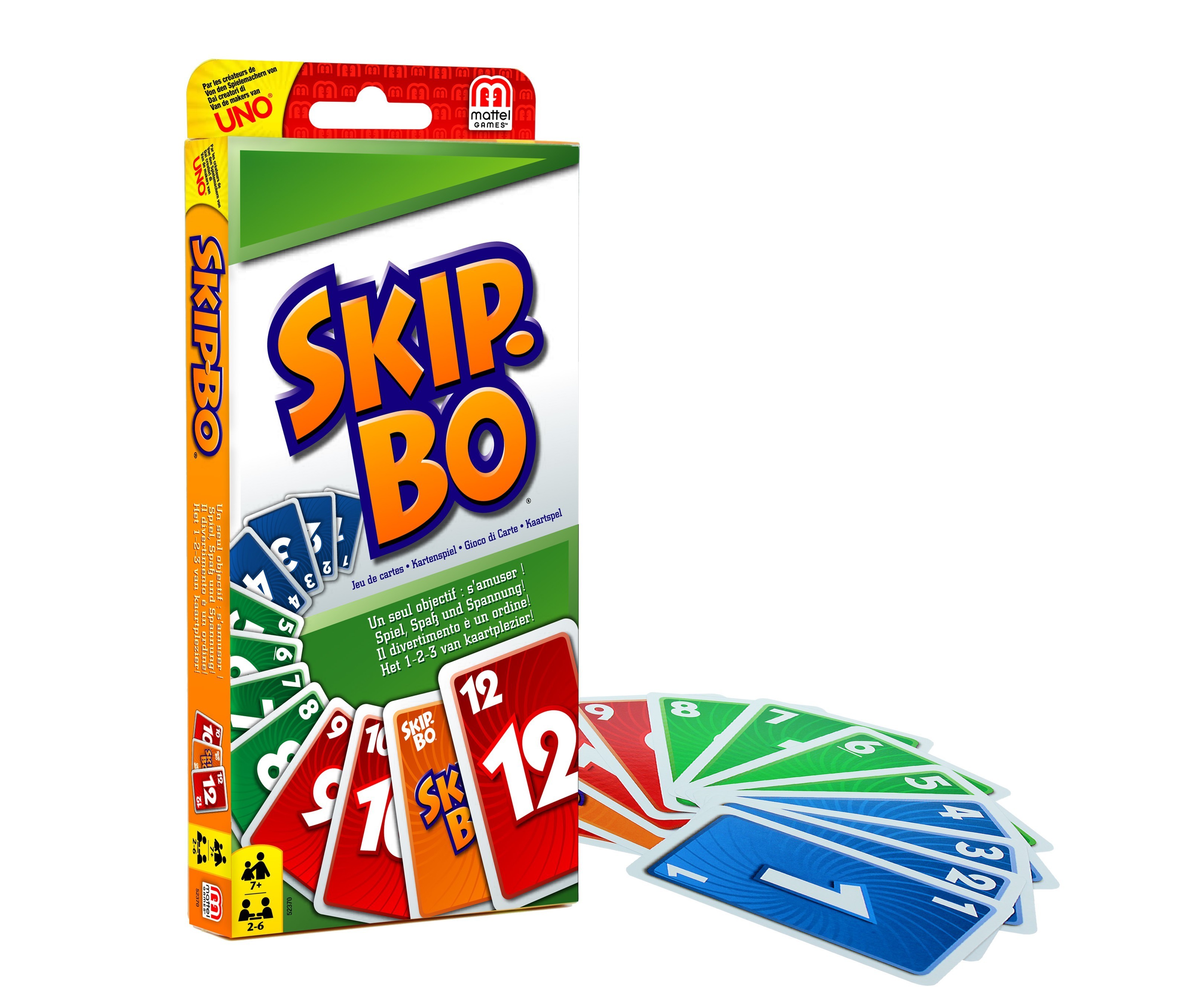 Настольная игра карточная Skip-Bo 52370