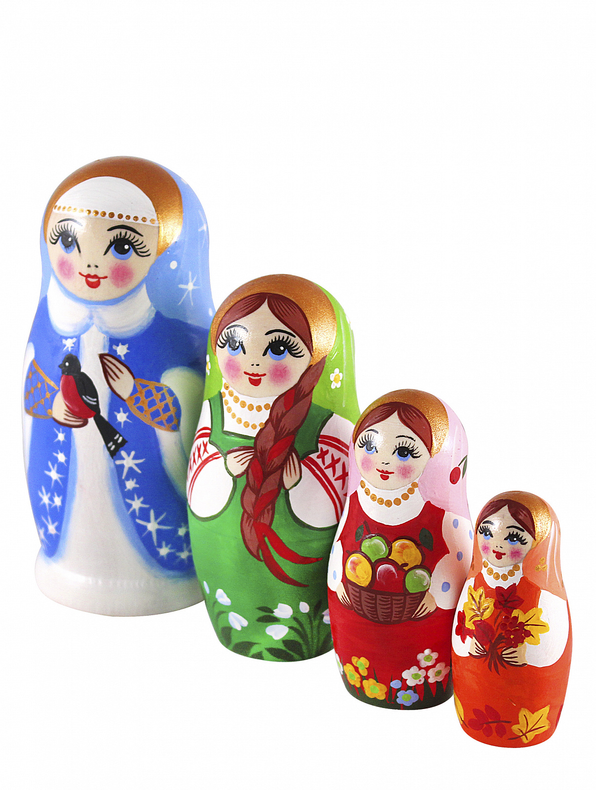 Хохлома Матрешка 4 куклы (Высшая категория) 80036000000