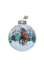  Шар "Лошадка быстрая", 100 мм., в подарочной упаковке	КУ-100-254004