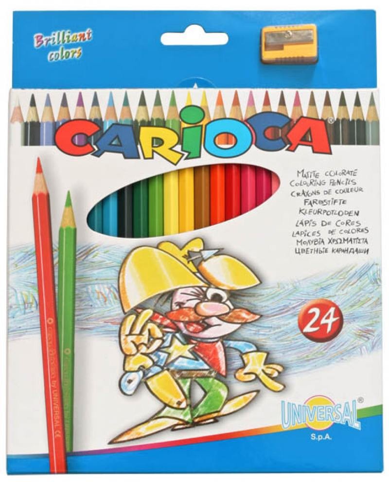 Набор карандашей 12цв Carioca 40380 Universal