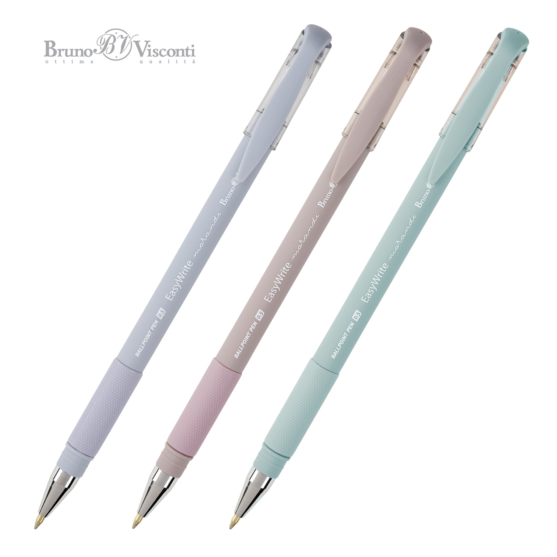 Ручка шар 0 5мм син EasyWrite Morandi 20-0512 Bruno Visconti