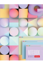Записная книжка А6 80л кл твобл Multicolor 29924 Хатбер