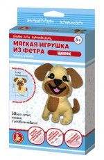 Набор д/творч Шьем мяг игр из фетра Щенок 04284 Дескор-во