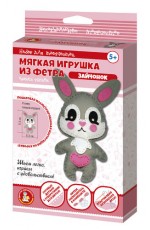 Набор д/творч Шьем мяг игр из фетра Зайчонок 04281 Дескор-во