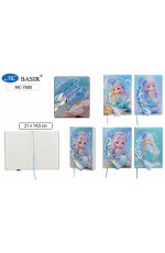 Записная книжка А5 80л твобл Русалка 7600 Basir