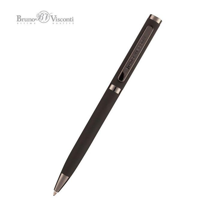 Ручка шариковая подарочная 1мм синяя в футляре FIRENZE 20-0336/10 Bruno Visconti
