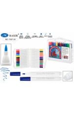 Набор маркеров акрил 24цв трехгран в чемод Парусник 7507-24 Basir