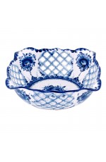 Гжель Сухарница Виктория