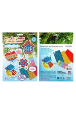 Набор д/творч Аппликация Набор елочных украшений 1 03660 Дескор-во