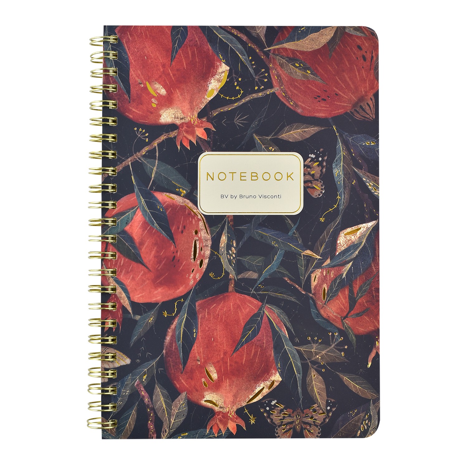 Тетрадь А5 60л кл спир Гранат 7-60-201/27 Bruno Visconti