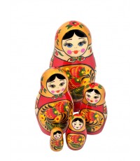 Хохлома Матрешка 5 кук 8457