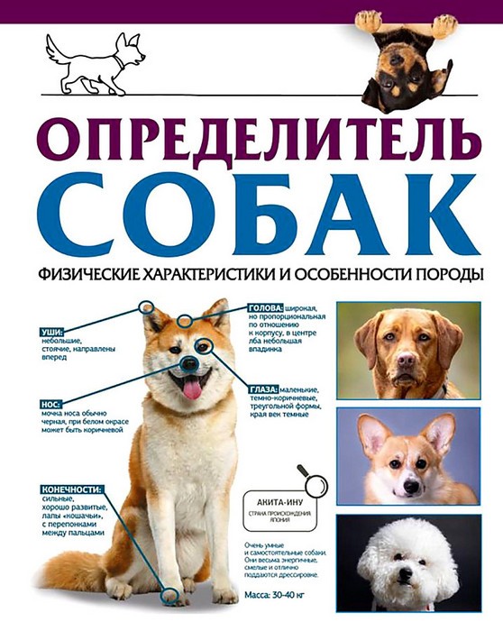 Барановская Определитель собак. Физические характеристики и особеннности