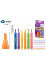 Набор маркеров текст 6цв Shiny metallic 7565-6 Basir