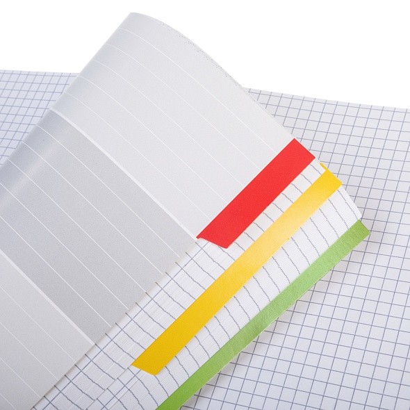 Тетрадь 120л спир 3цв раздел перфор софт-тач Солнечные лимоны 35700 Хатбер