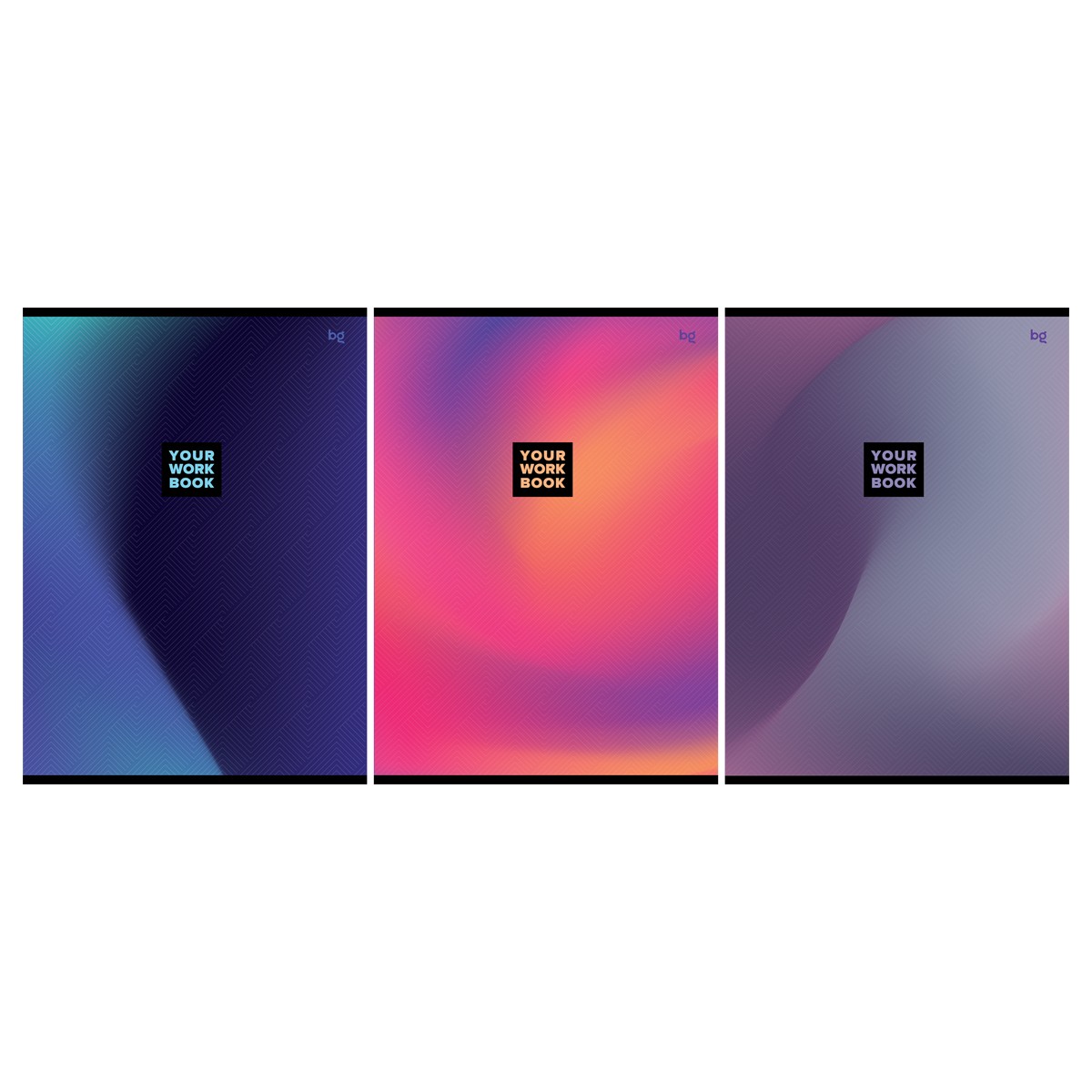 Тетрадь 48л кл А4 Monocolor Gradient 63251 БиДжи