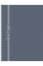 Тетрадь А4 80л лин спир софт тач Newton Pastel Серый агат 05060 Хатбер